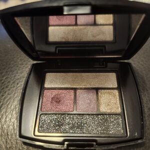 Lancome Eyeshadow Palette with Purple and Gold Hues
